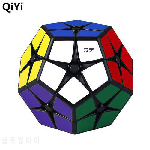 qiyi megaminx 2x2 Magic Speed 12 Side Cube Dodecahedron Puzzle Cubes Stickerless qytoys 2x2 megaminx Toys For Chiliren