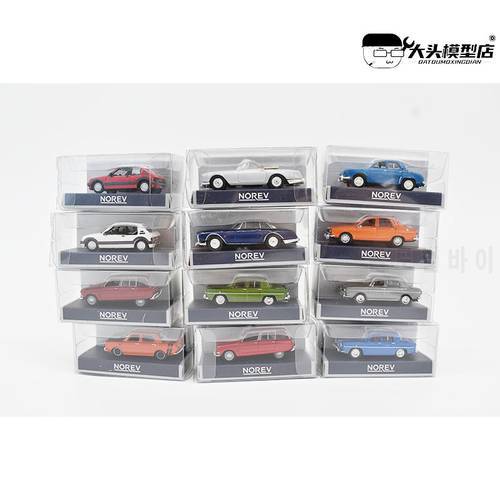 1/87 Norev Psa Peugeot Diecast Model Car Toys Furnishing Articles Collection