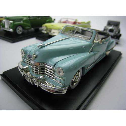 1/32 Alloy Die Cast Sigma Cadillac Blue Convertible Model Toy Car Classic Fleetwood Collection Toys Vehicle