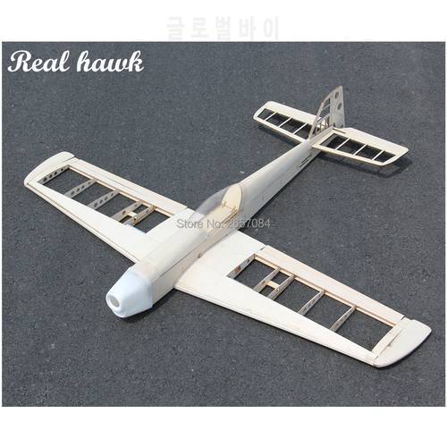 RC Plane Laser Cut Balsa Wood Airplane Kit sport airplane Frame Wingspan 1100mm Free Shipping Model Building Kit