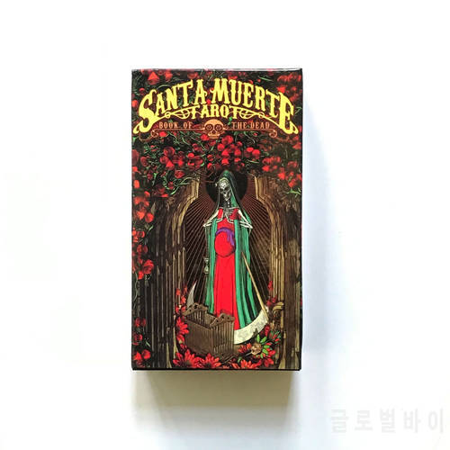 78Card Santa Muerte Tarot Oracle Cards For Fate Divination Board Game Tarot And A Variety Of Tarot Options PDF Guide
