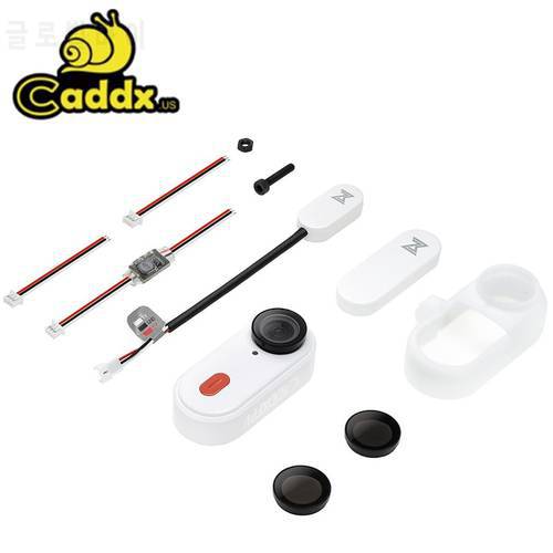 Caddx Peanut Action Camera for FPV Drone 1440P 50FPS 30 Minutes Stabilization Wi-Fi Control 27g for Insta 360 Go in Stock