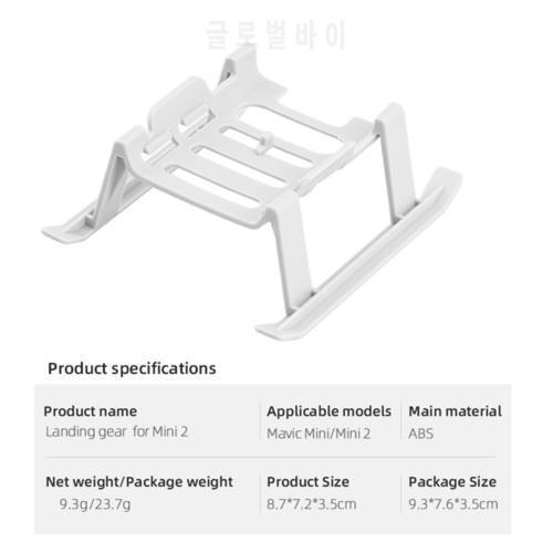 Landing Gear Extension Leg For Mavic Mini 2 Drone Feet Height Stick Extender Stand Support Protect Gimbal Guard Quick Release