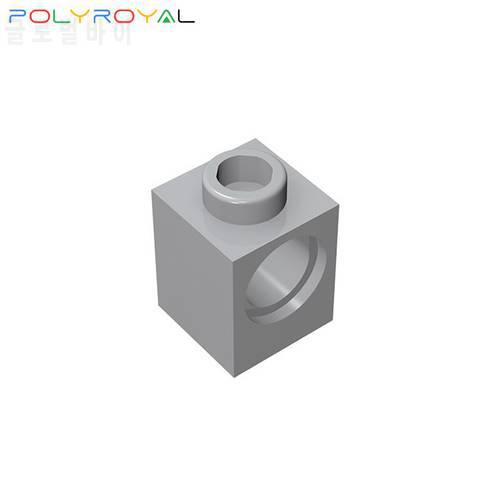 Building Blocks Technicalalal 1x1 Perforated brick 1 holes 10PCS Compatible Assembles Particles Parts Moc Toy Gift 6541