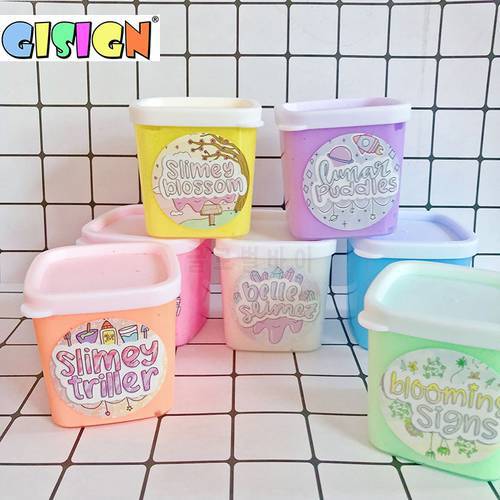 Big Slime Fluffy Foam Glue For Charms Butter Cloud Polymer Clay Slime Toys Set Light Air Plasticine Additives For Lizun Kit
