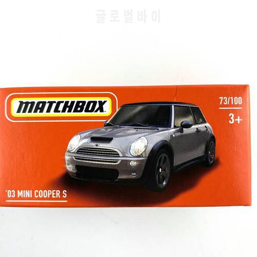2021 Matchbox Cars 03 MINI COOPER S 1/64 Metal Diecast Collection Alloy Model Car Toy Vehicles