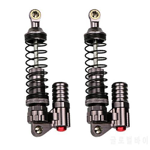 2Pcs Aluminium Alloy 90Mm Absorber Shocks For 1/10 Scale Rc Rock Crawlers Axial Scx10 D90 Truck