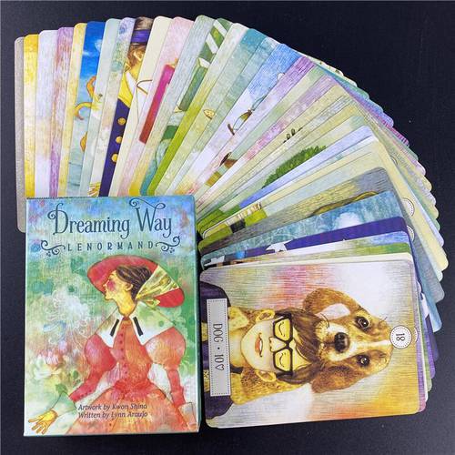 Dreaming Way Lenormand Tarot Card Oracle Card Entertainment Party Board Game Tarot Cards