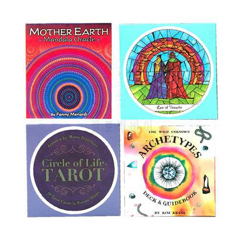 4Style Hot Sale Oracle Card Tarot Cards Recreation Entertainment Chess And Cards Game Tarot And A Variety Of Tarot Options