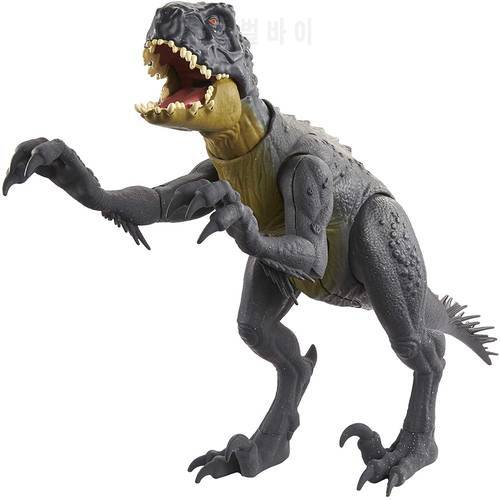 100% Original Jurassic World Scorpio Rex Slash N Battle Stinger Dino Action Sound Figure Movement Joints Boys Toy Christmas Gift
