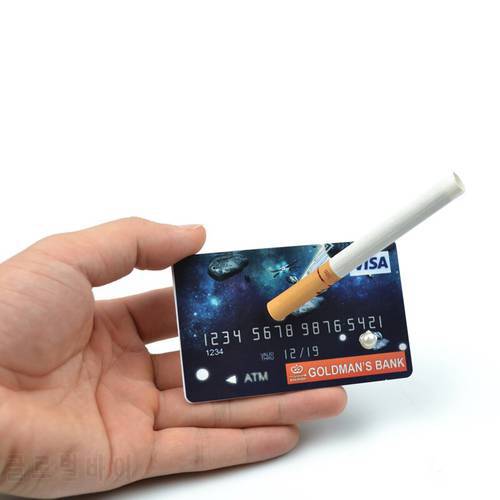 1 Pcs Credit Card Magic Tricks Floating Cigarette Suspend Close Up Magician Gimmick Illusions