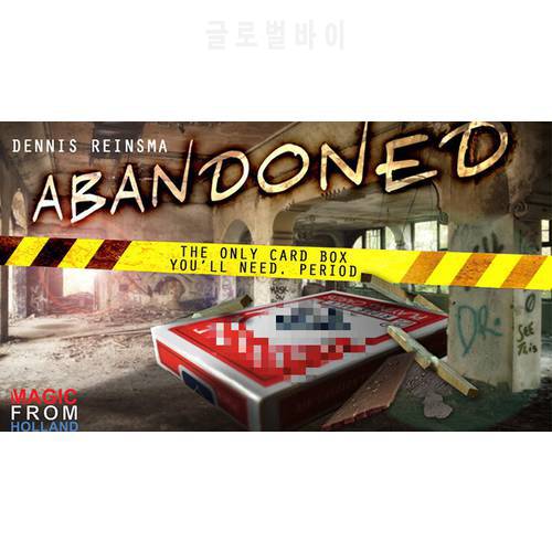 Abandoned (Gimmicks) By Dennis Reinsma Card Magic Tricks Props Close Up Performer Mentalism,Bizarre and Psychokinesis Magic