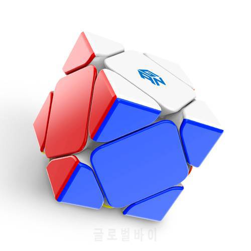 GAN Magnetic Skew Cube GAN Skewed M Speed Cube GAN Oblique Turning Cubo Magico Puzzle GAN Cube for Children Gift