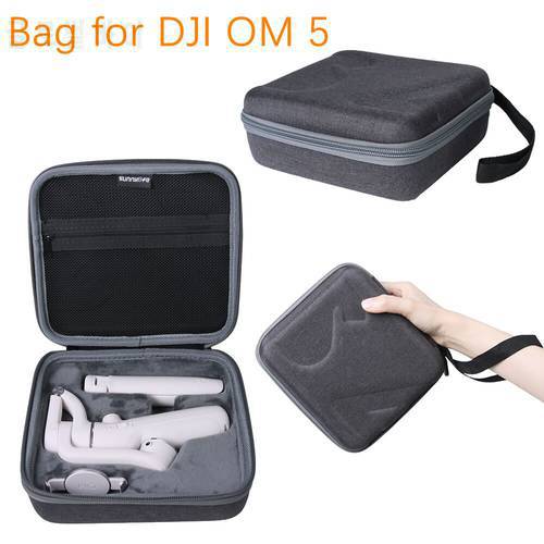Storage Bag For DJI OM 5 Portable Carrying Box Case Handbag for DJI OM5/Osmo Mobile 5 Handheld Gimbal Accessories