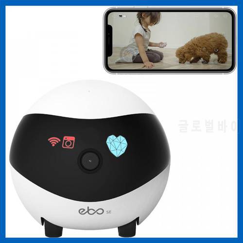Ebo SE Catpal Smart Remotely Family Companionship Camera Robot Companion for Elderly /Children/Cat Ebo Se Version Standard EBOSE