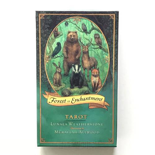 Tarot Forest Of Enchantment Oracle Cards For Fate Divination Board Game Tarot And A Variety Of Tarot Options PDF Guide