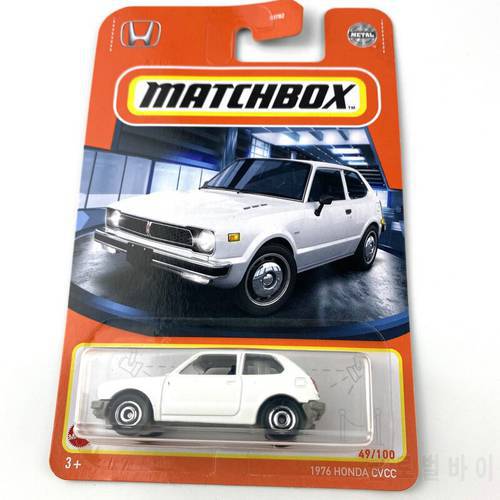 2021 Matchbox Cars 1976 HONDA CVCC 1/64 Metal Diecast Collection Alloy Model Car Toys