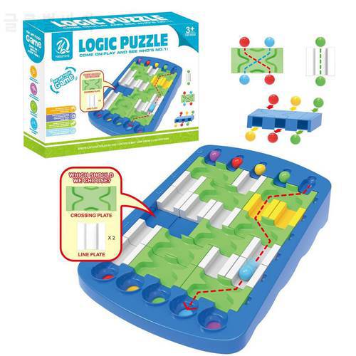 Logical Thinking Puzzle Maze Game Early Educational Toy Multi-person Interaction And Fun Parent-child Interaction Brain Games