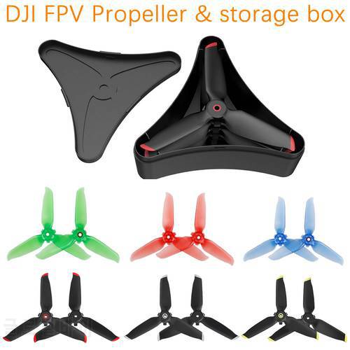 For DJI FPV 5328S Propeller Storage Case Propeller Blade Anti-fall Protection Box for DJI FPV Drone Accessories