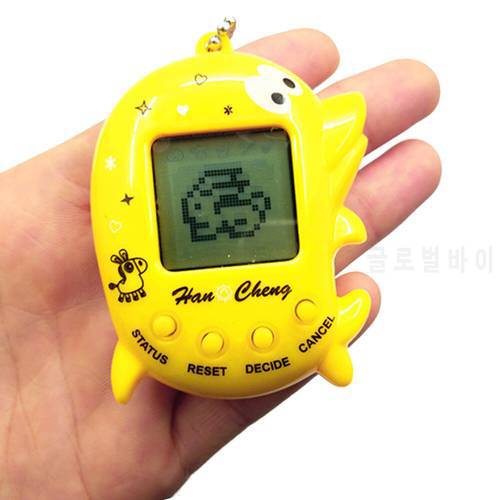 Hot Random Tamagotchi Electronic Pets Toys 90S Nostalgic 49 Pets in One Virtual Cyber Pet Toy Dolphin Shaped 6 Style Tamagochi