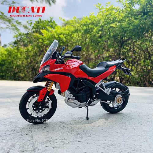 Maisto 1:12 Ducati MULTISTRADA 1200S Die-cast alloy motorcycle model car models collection gift toy tool