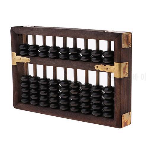 Wooden Chinese Abacus – Traditional Wood Calculator,Vintage Chinese Suanpan