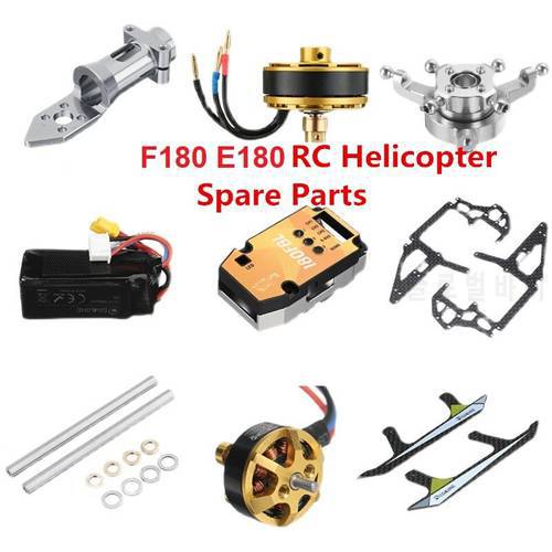YU Xiang F180 E180 RC Helicopter Spare Parts Accessories Propeller Motor ESC Landing Motherboard Charger Tail Blade Shaft Servo