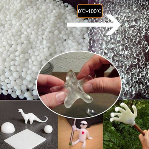 20g/50g Polymorph Mouldable Plastic Pellets DIY Thermoplastic PCL Plasticmake Handmade Supplies DIY Modeling Clay