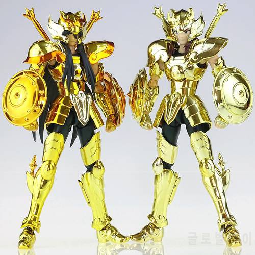 CS Model Saint Seiya Myth Cloth EX Libra Dohko With Dragon Shiryu Head Knights of Zodiac Saint Action Figures Gemini Capricorn