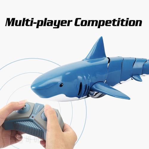 Remote Control Shark Waterproof Simulation Modeling 2.4g Shark Simulation Modeling Joint Flexible Charging Shark