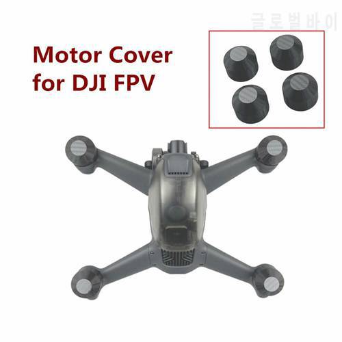 4Pcs Motor Cover Cap For DJI FPV Combo Drone Engine Protective Dust-proof Protector Guard Drone Accessories 3D Printing