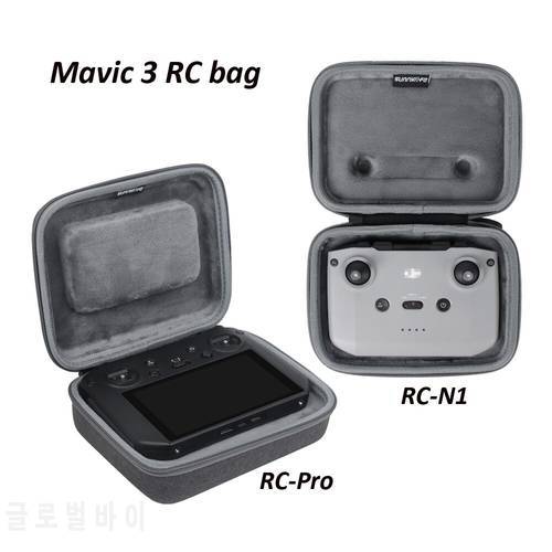 Mavic 3 Remote Controller Bag Portable Carrying Case for Air 2S/ Air 2/ Mini 2 RC Handbag for RC Pro/ Mavic 2 Smart Controller
