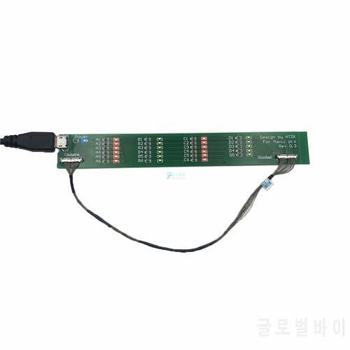 Gimbal Camera PTZ Cable Test Tool for DJI Mavic Pro Platinum Signal Line Transmission Flex Cable Repair Part