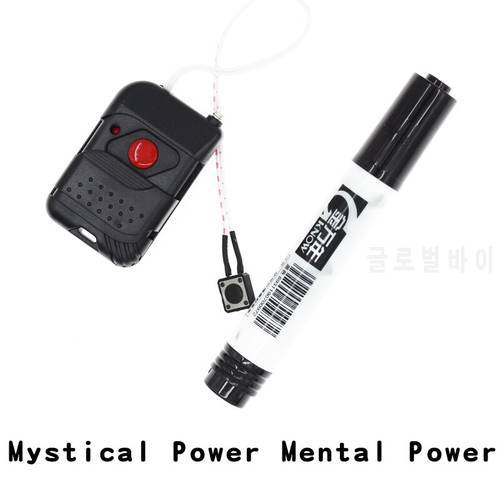 Mystical Power Mental Power Pen Remote Control Appearing Magic Tricks Remote Shock Pen Close Up Magie Props Illusion Psychic