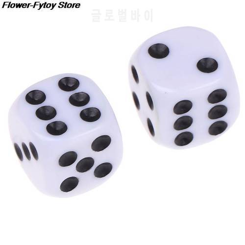 2PCS Russian Dice Deluxe Forcing Dice Illusion Mental Magic Tricks Fun Magic Street Close Up Stage Accessories