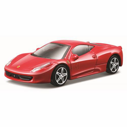 Bburago 1:43 Scale Ferrari 458 ITALIA Alloy Luxury Vehicle Diecast Pull Back Cars Model Toy Collection Gift