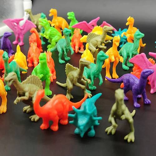 20 Pcs/set Mini Animals Dinosaur Simulation Toy Solid Dinosaur Model Action Figures Classic Ancient Collection For Boys Gift