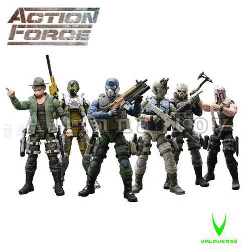 Valaverse Action Force 1/12 6inches Action Figure Wave 1 & Wave 2 Anime Collection Model For Gift Free Shipping