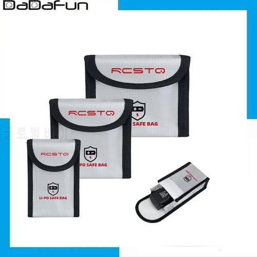 1/2/3 Battery Pack Protective Storage Bag LiPo Safe Explosion-Proof Carrying Pouch for Mavic 3 drone/Autel EVO II Accessorie