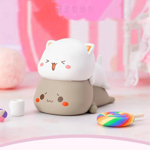 Original Peach Cat Let Love First Series Blind Box Toys Doll Random One Cute Anime Figure Gift Free Shipping
