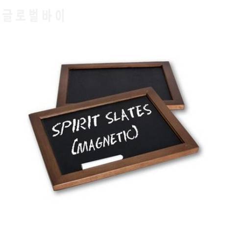Magic Tricks Spirit Slates Magnetic -Ghost Black Board -Stage Props