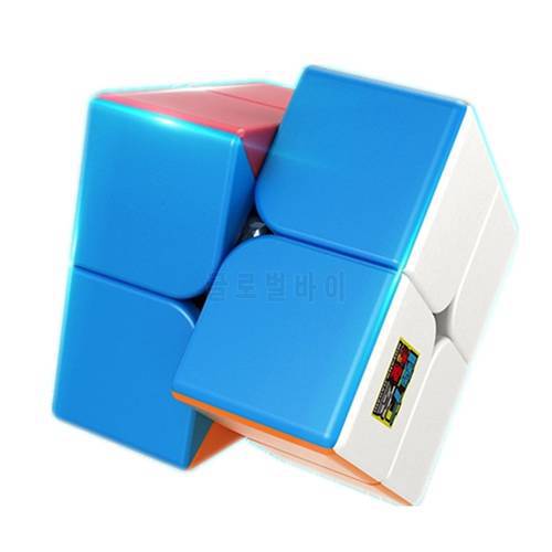 [Picube] MoYu 2x2x2 Mini Pocket Cube Speed MeiLong 2x2 Magic Cube Profession Cube Education Toy Speed 2x2 Magic Cube Moyu 2x2