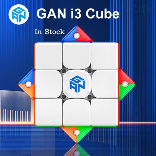 gan 356 i3 Magnetic Magic Cube Stickerless gan 356 i 3x3 Professional Magnet Puzzle Speed gan i3 cubo gan 356 i3
