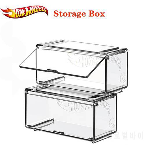 Hot Wheels Storage Box Universal 1:64 Scale Vehicle Car Model Collection Box Dust Box Display Box Patchwork Skid Resistant Mat