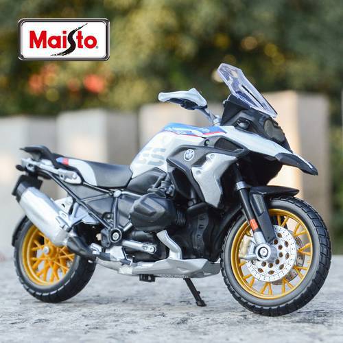 Maisto 1:18 BMW R1250 GS Static Die Cast Vehicles Collectible Hobbies Motorcycle Model Toys