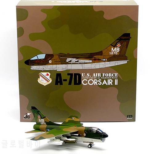 Diecast Metal Alloy 1/72 Scale A7 A-7D Attack Aircraft Fighter Plane Replica Model Toy For Collections