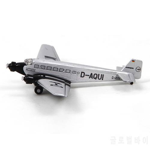 JASON TUTU 1/250 Scale Germany JU-52 Fighter Diecast Metal Military Plane Model Aircraft Collection Gift Planes shipping