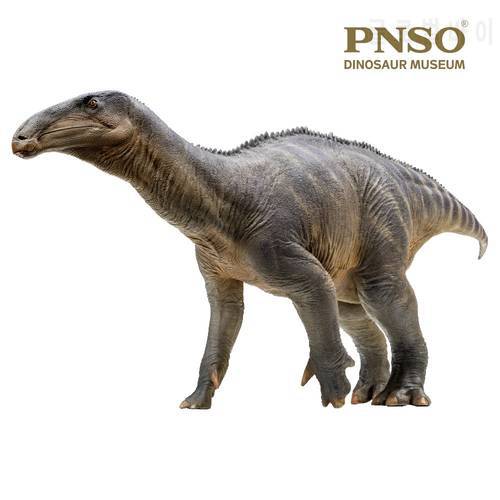 1:35 PNSO Dinosaur Museums Series Harvey The Iguanodon Scientific Art Model Prehistroy Animal Toy