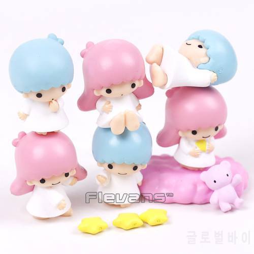 Little Twin Stars Mini PVC Action Figures Collectible Model Toys Gifts
