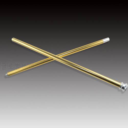 Golden Color Dancing Cane Aluminum Magic Tricks Funny Stage Floating Fly Magia Wand Illusion Gimmick Props Accessories Magicians